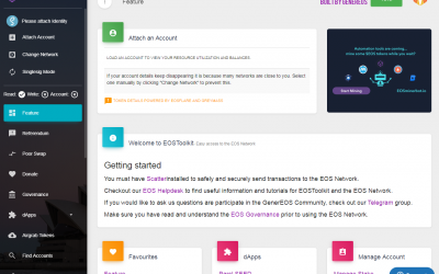 EOSToolkit.io — Feature updates!